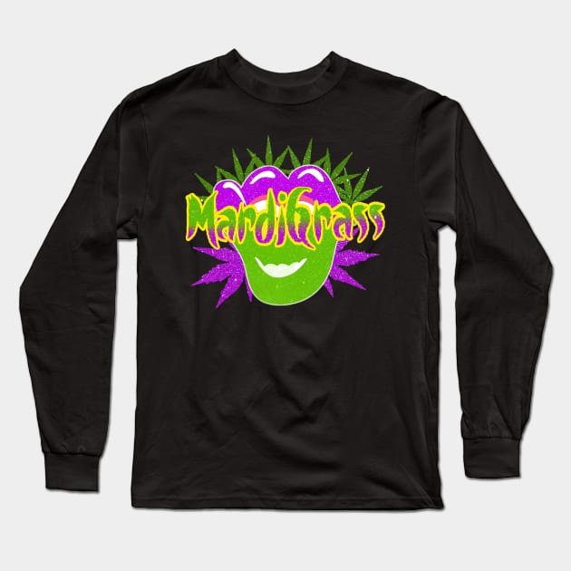 mardi gras Long Sleeve T-Shirt by Amberstore